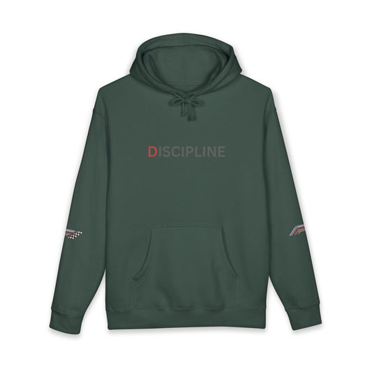 Discipline Hoodie — Minimal Ferrari-Inspired Racing Pullover