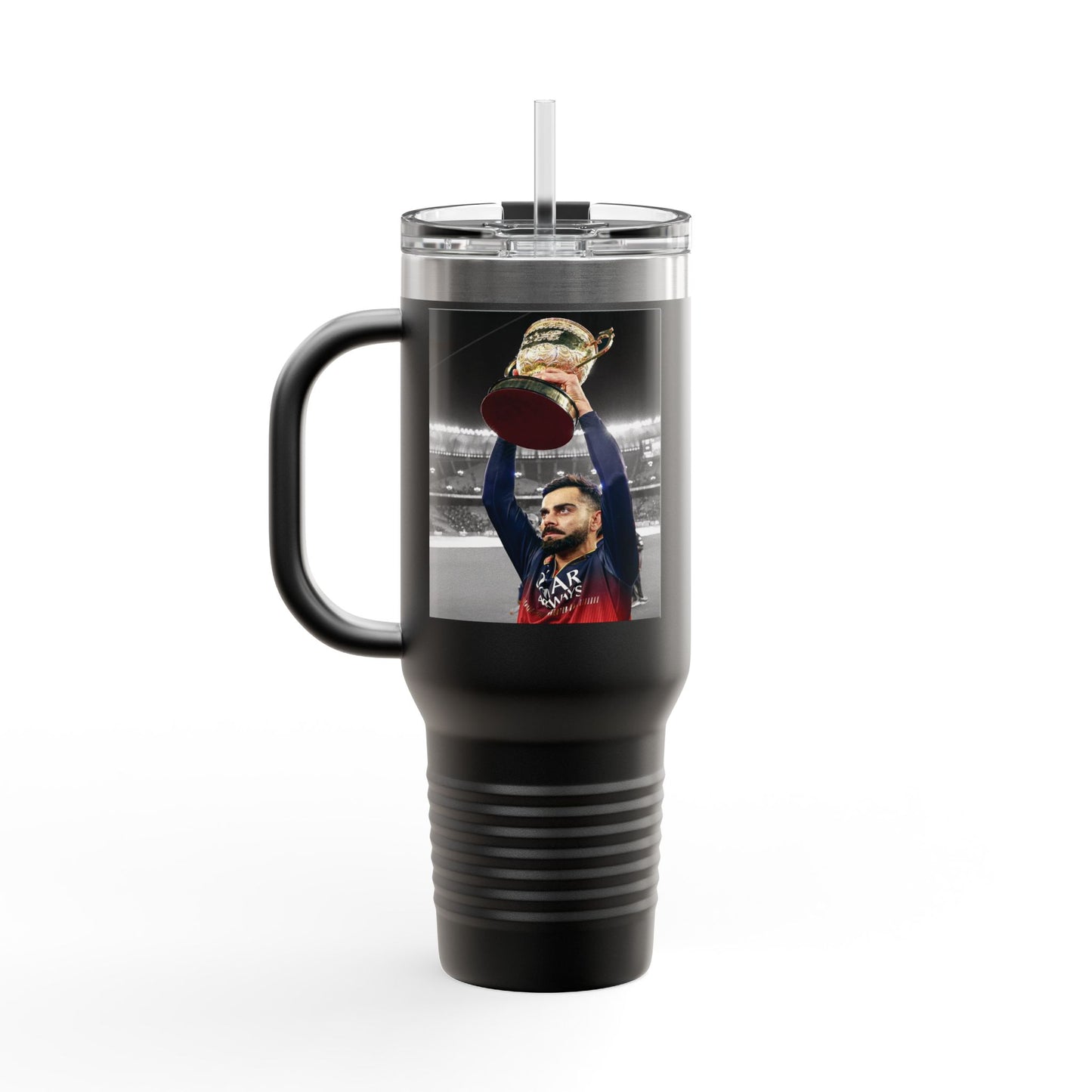 RCB Fan Edition Stainless Steel Travel Mug – 40oz