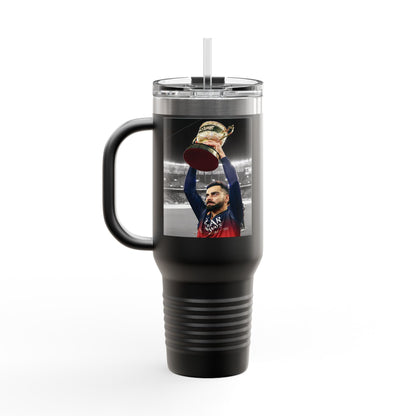 RCB Fan Edition Stainless Steel Travel Mug – 40oz