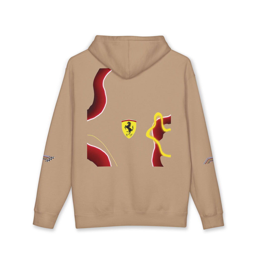Discipline Hoodie — Minimal Ferrari-Inspired Racing Pullover
