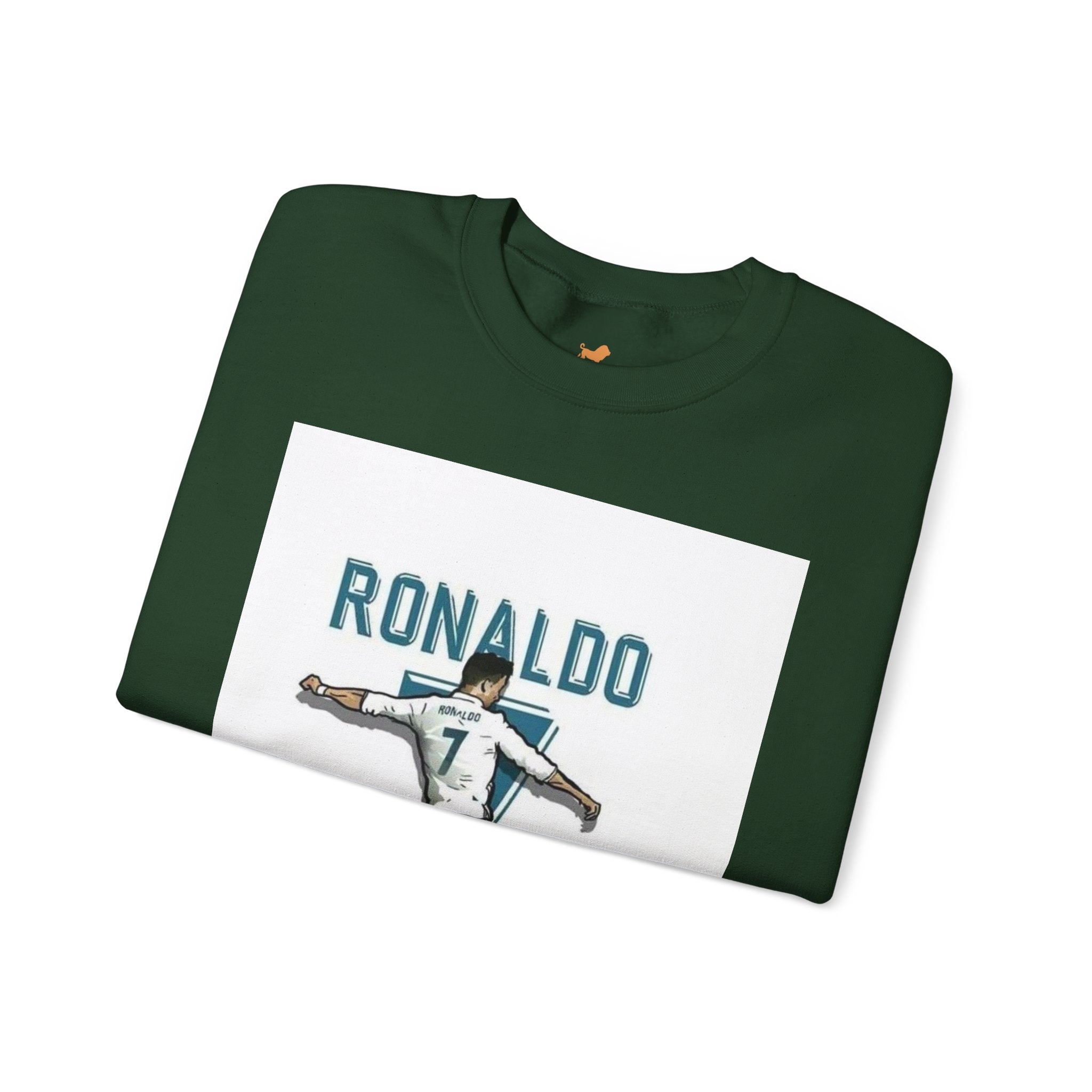Soccer Player Number 7 Crewneck Sweatshirt — 'Ronaldo' Graphic