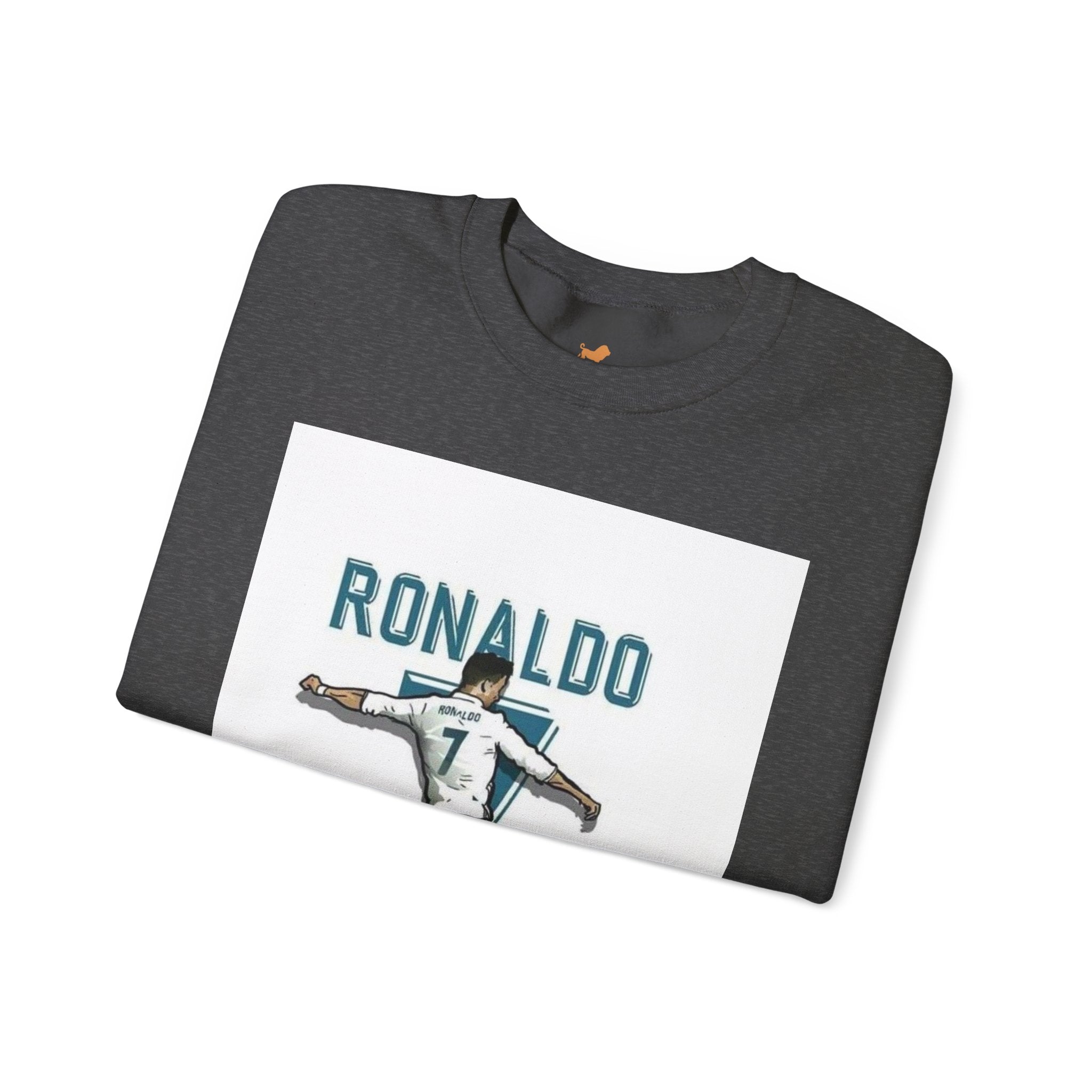 Soccer Player Number 7 Crewneck Sweatshirt — 'Ronaldo' Graphic