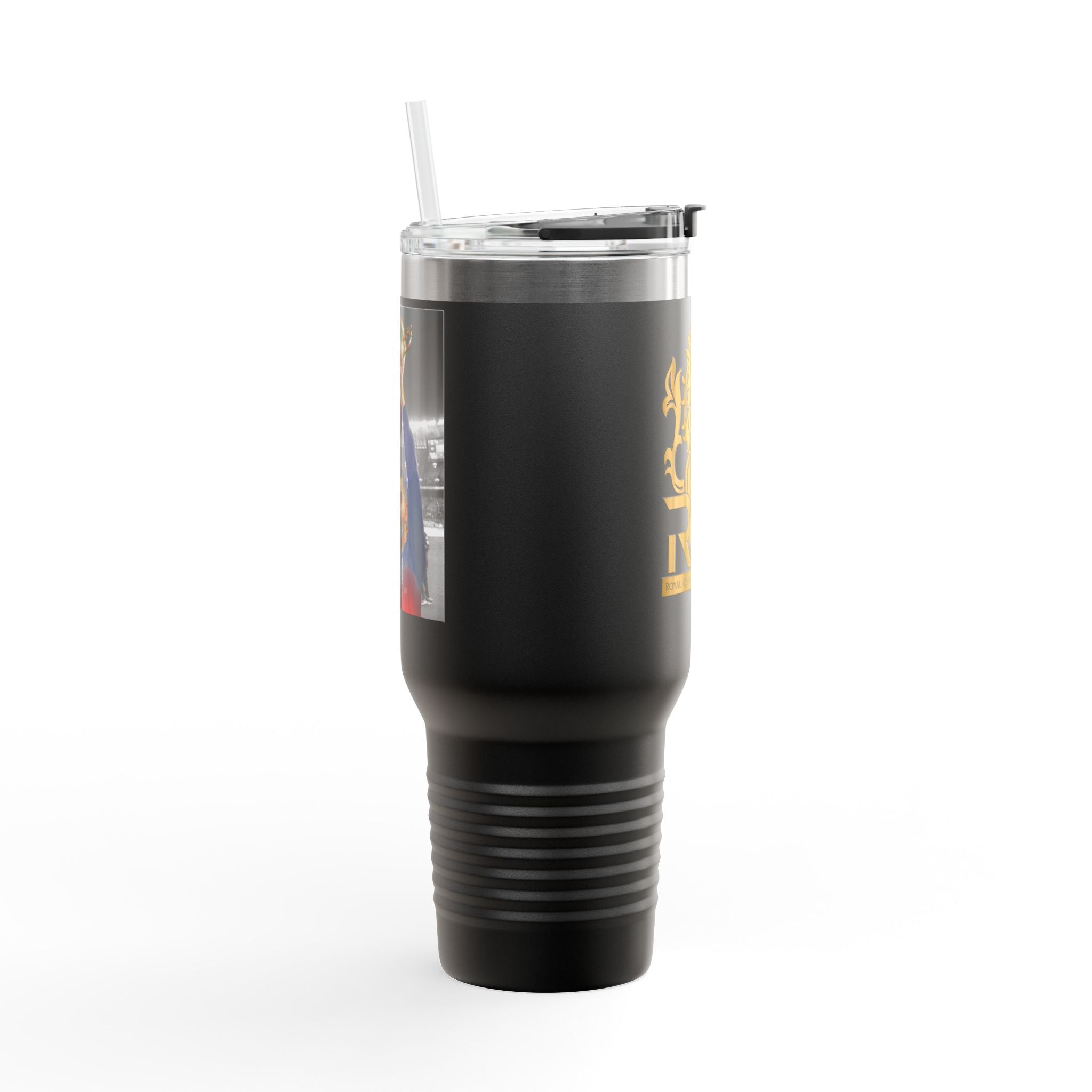 RCB Fan Edition Stainless Steel Travel Mug – 40oz