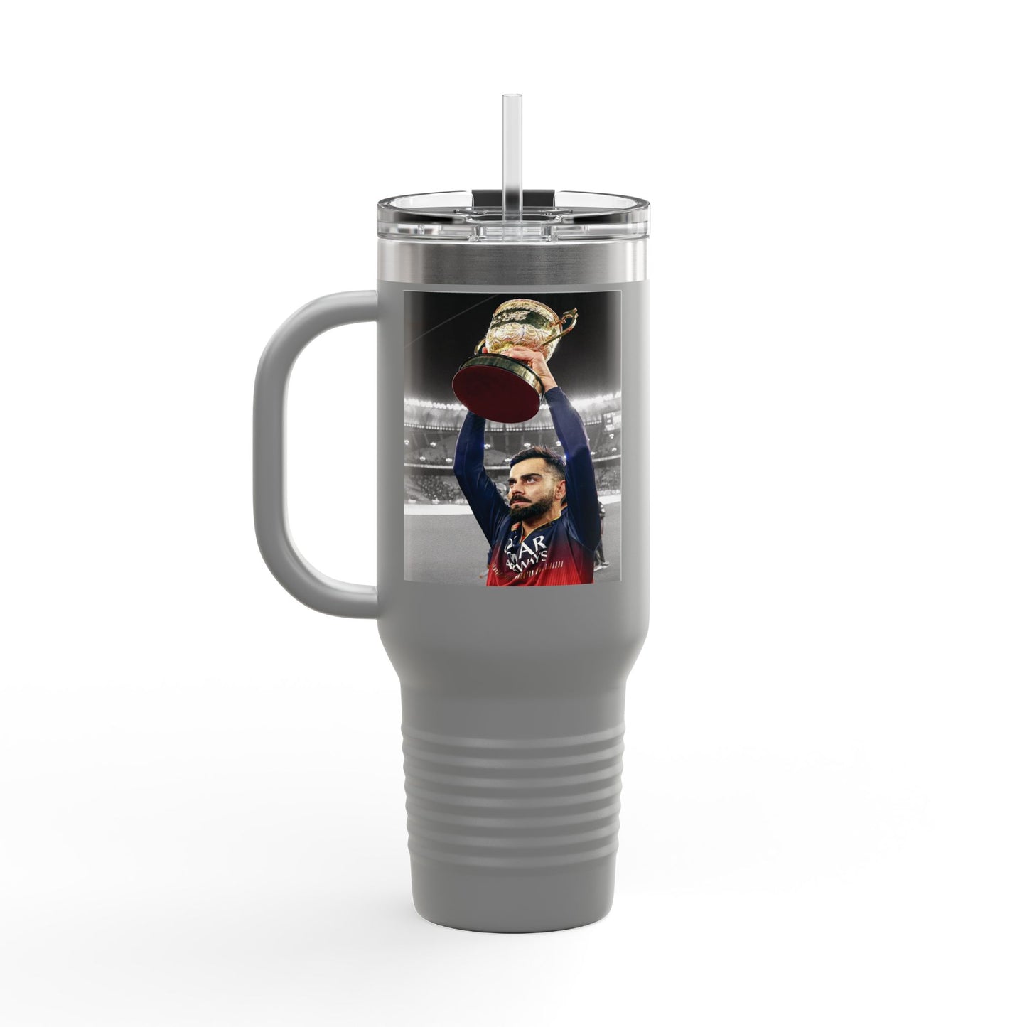 RCB Fan Edition Stainless Steel Travel Mug – 40oz
