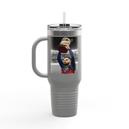 RCB Fan Edition Stainless Steel Travel Mug – 40oz