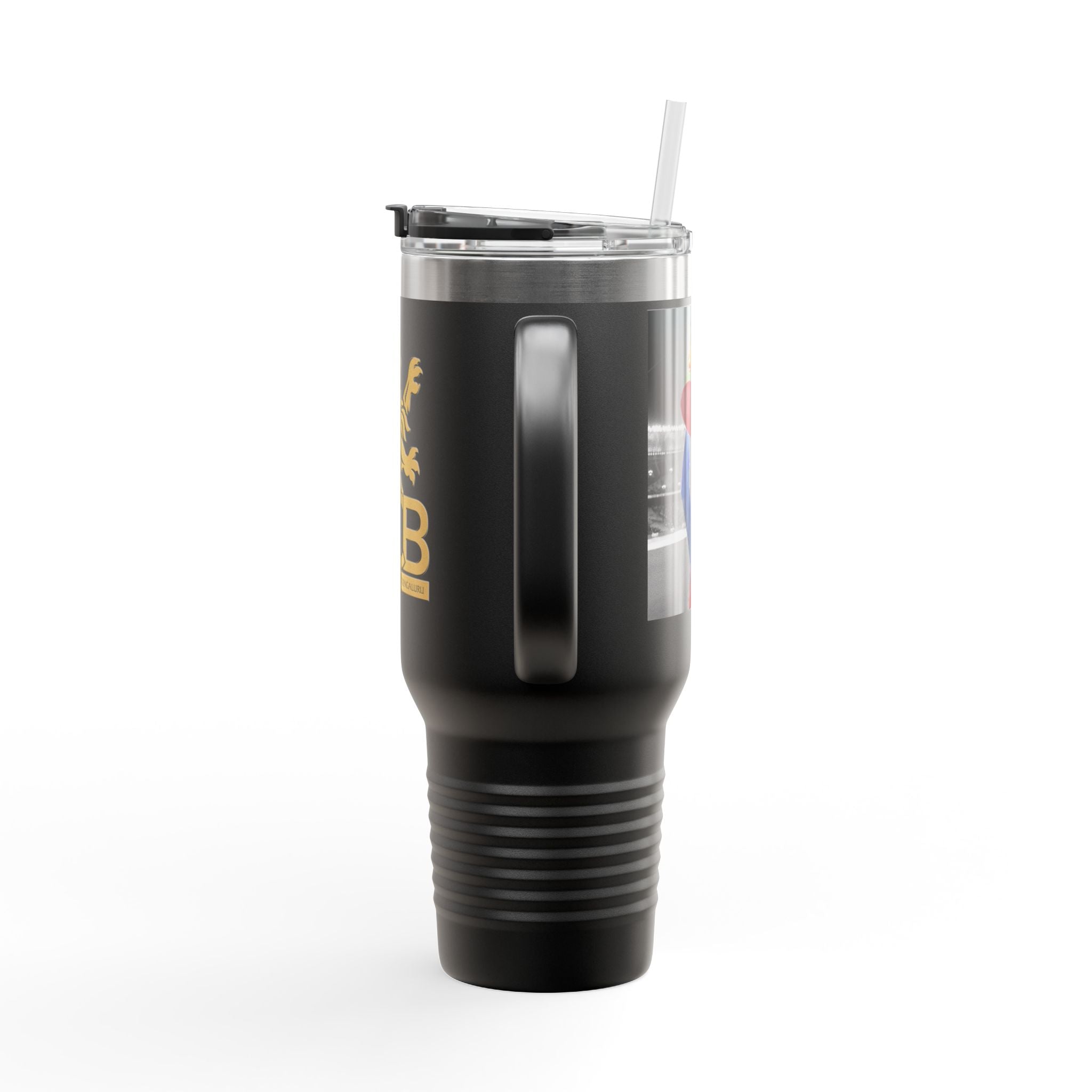 RCB Fan Edition Stainless Steel Travel Mug – 40oz