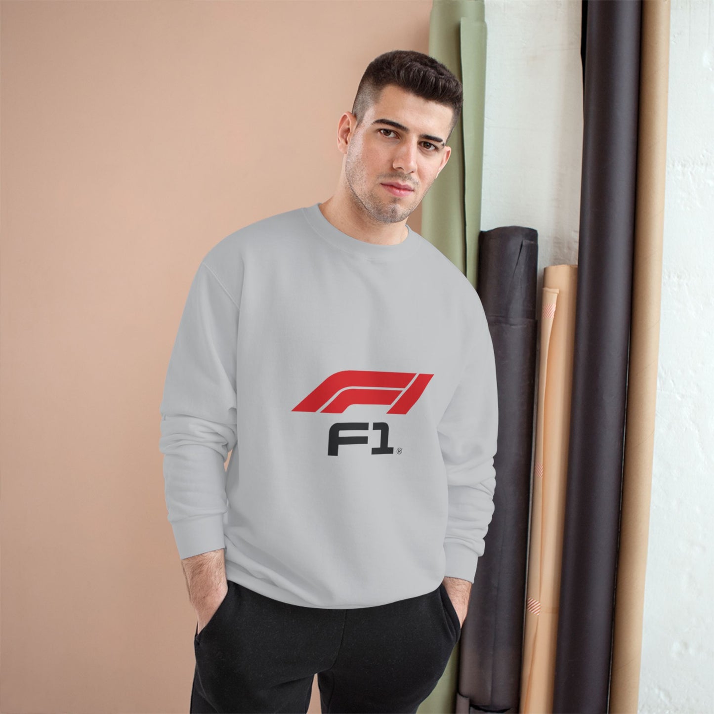 F1 Racing Sweatshirt – Classic Formula 1 Logo Crewneck