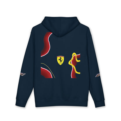 Discipline Hoodie — Minimal Ferrari-Inspired Racing Pullover