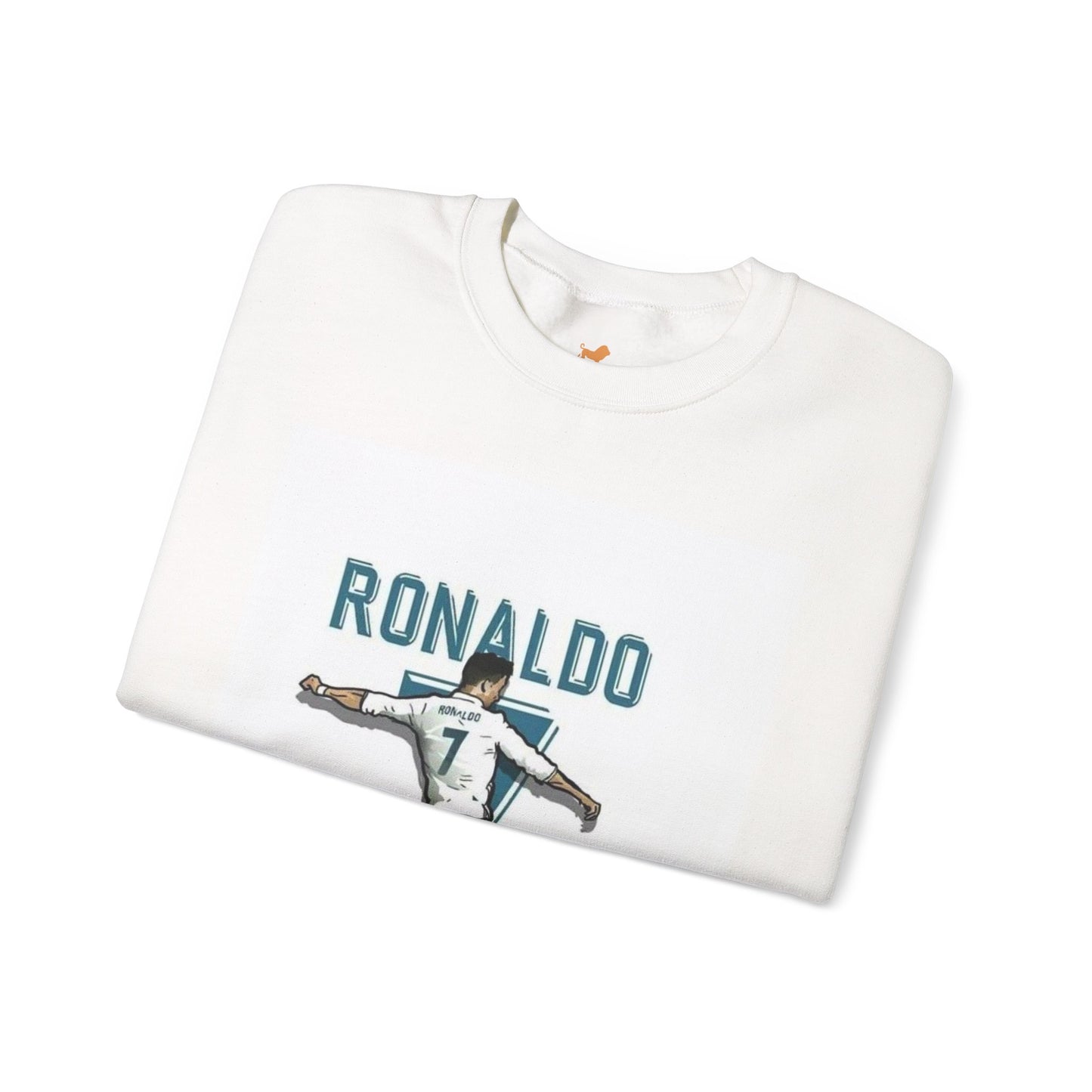 Soccer Player Number 7 Crewneck Sweatshirt — 'Ronaldo' Graphic
