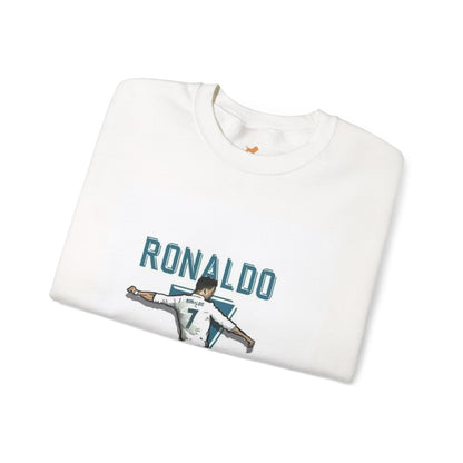 Soccer Player Number 7 Crewneck Sweatshirt — 'Ronaldo' Graphic