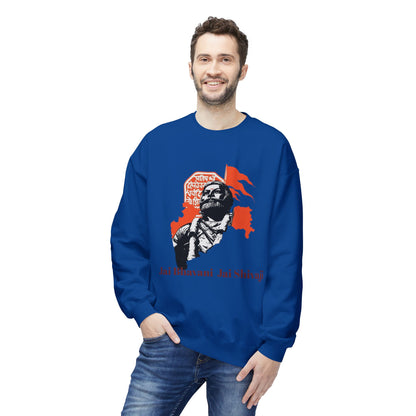 Shivaji Tribute Crewneck Sweatshirt – Jai Bhavani Jai Shivaji Graphic