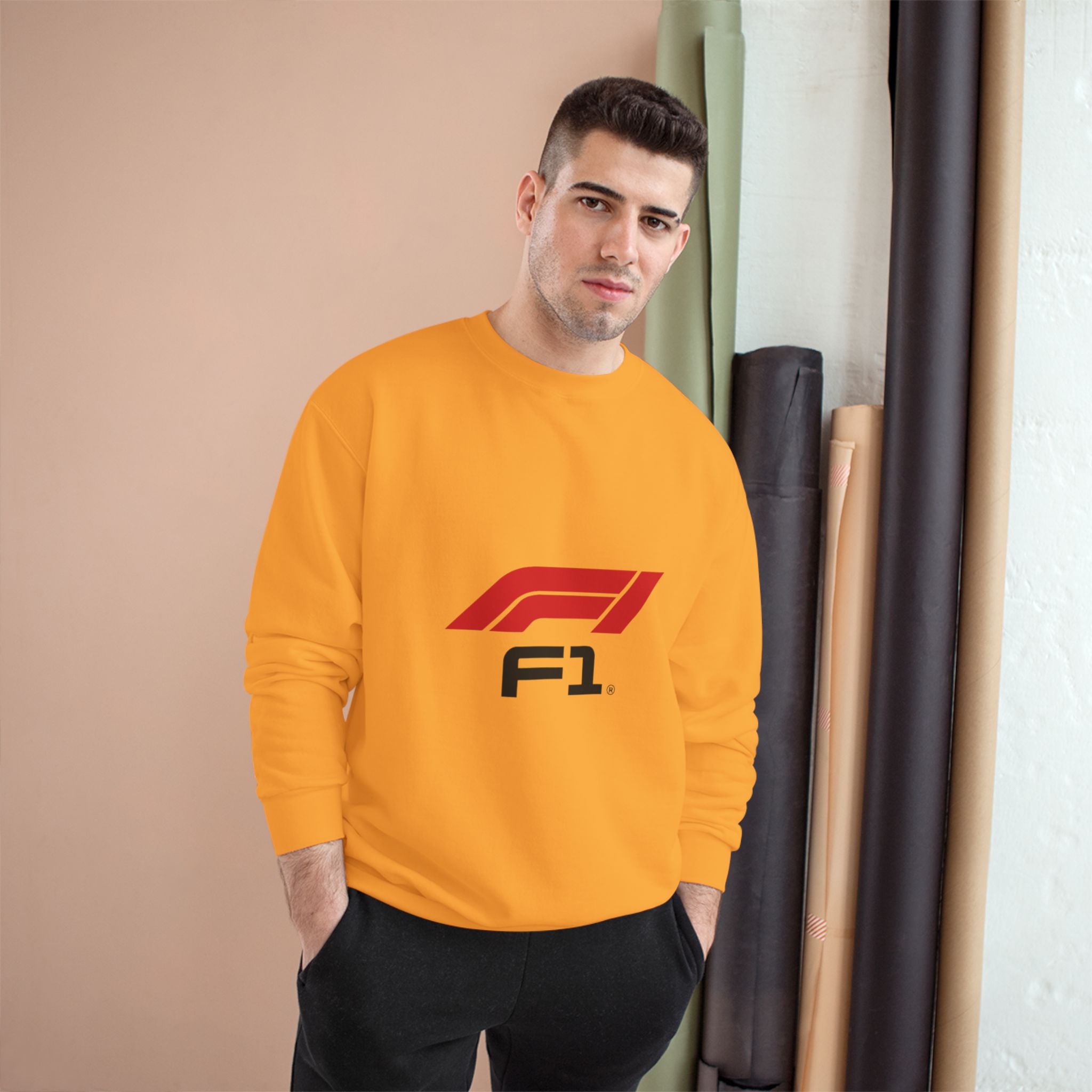 F1 Racing Sweatshirt – Classic Formula 1 Logo Crewneck