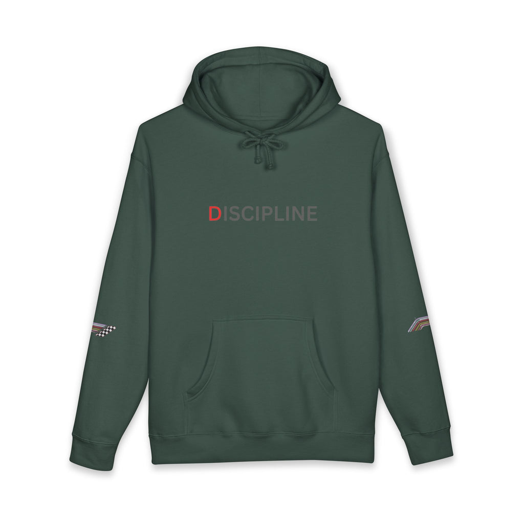Discipline Hoodie — Minimal Ferrari-Inspired Racing Pullover