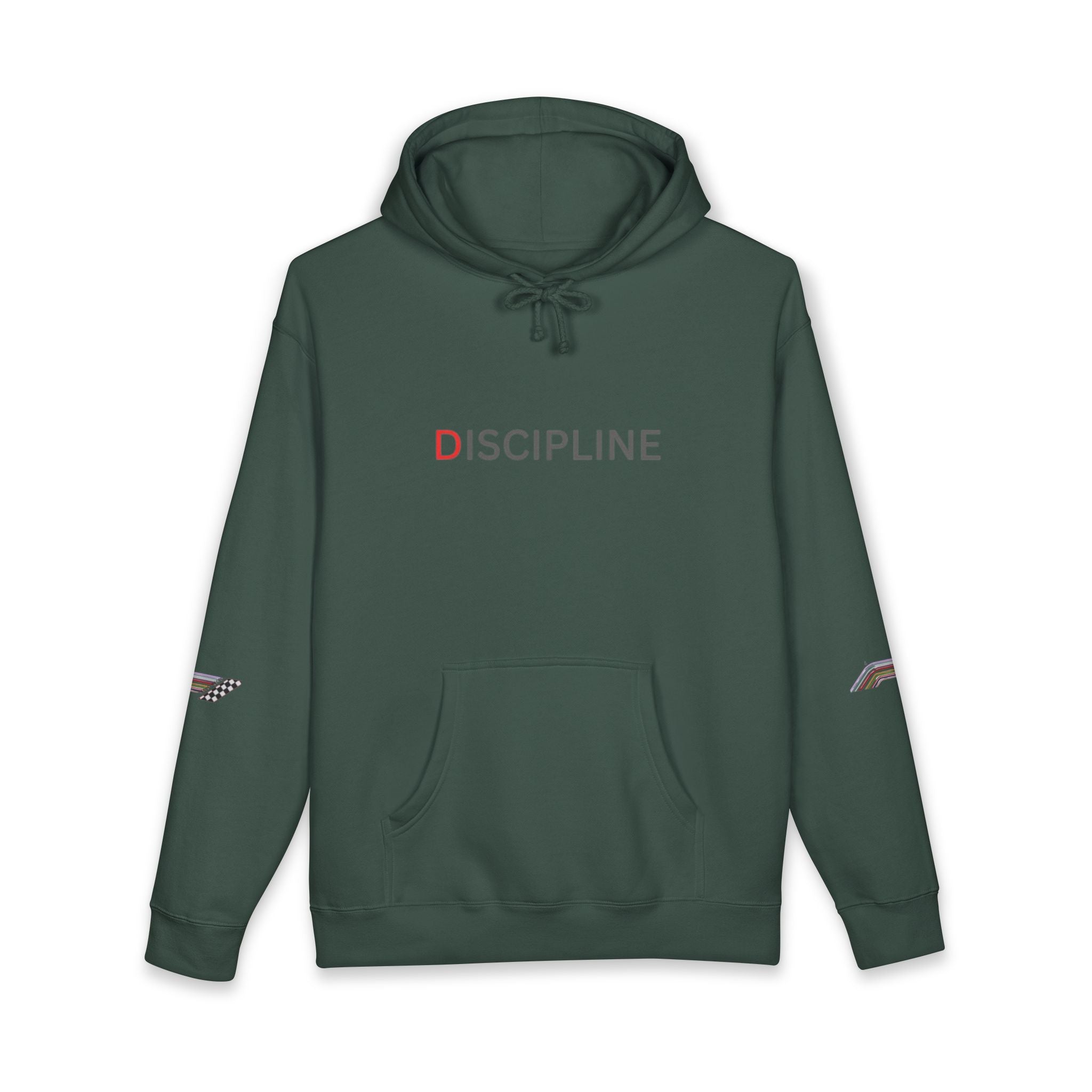 Discipline Hoodie — Minimal Ferrari-Inspired Racing Pullover