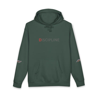 Discipline Hoodie — Minimal Ferrari-Inspired Racing Pullover