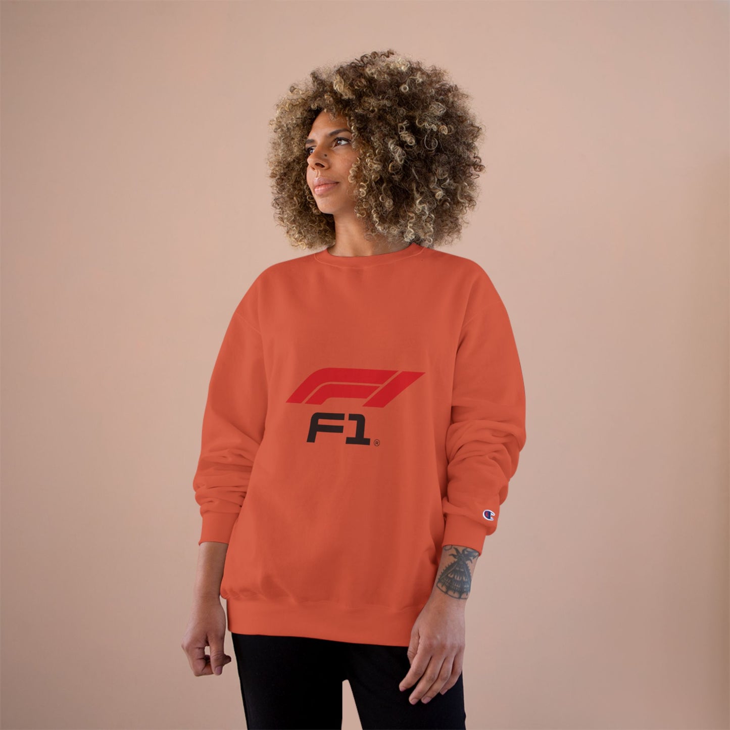 F1 Racing Sweatshirt – Classic Formula 1 Logo Crewneck