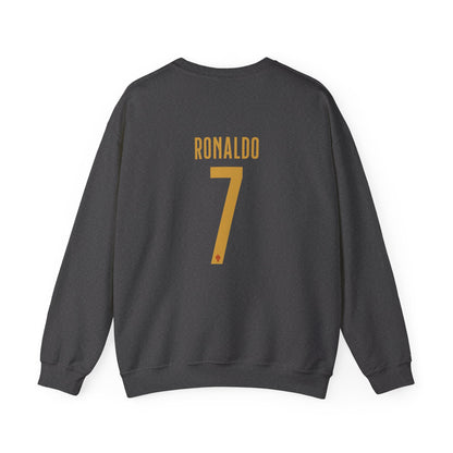 Soccer Player Number 7 Crewneck Sweatshirt — 'Ronaldo' Graphic