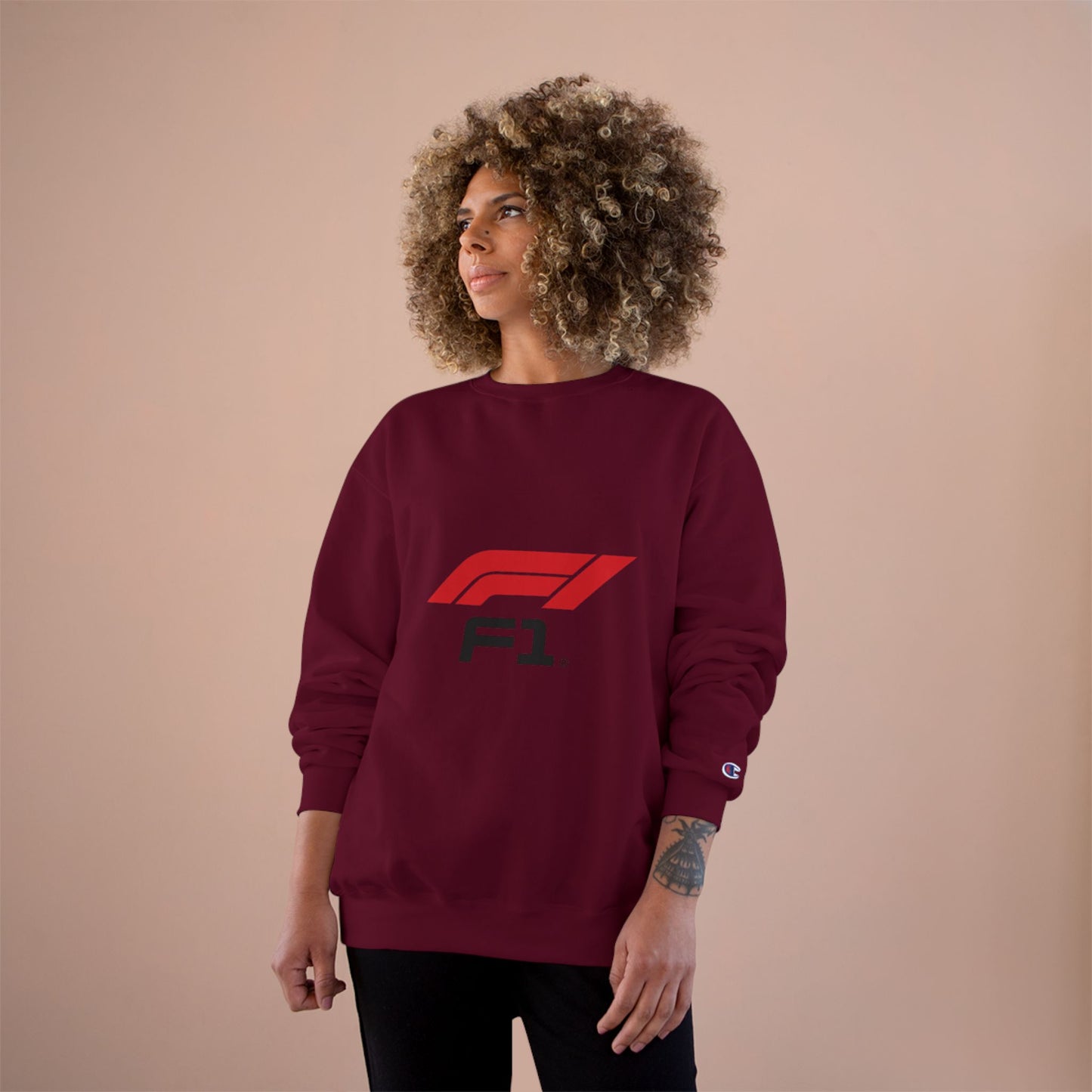F1 Racing Sweatshirt – Classic Formula 1 Logo Crewneck