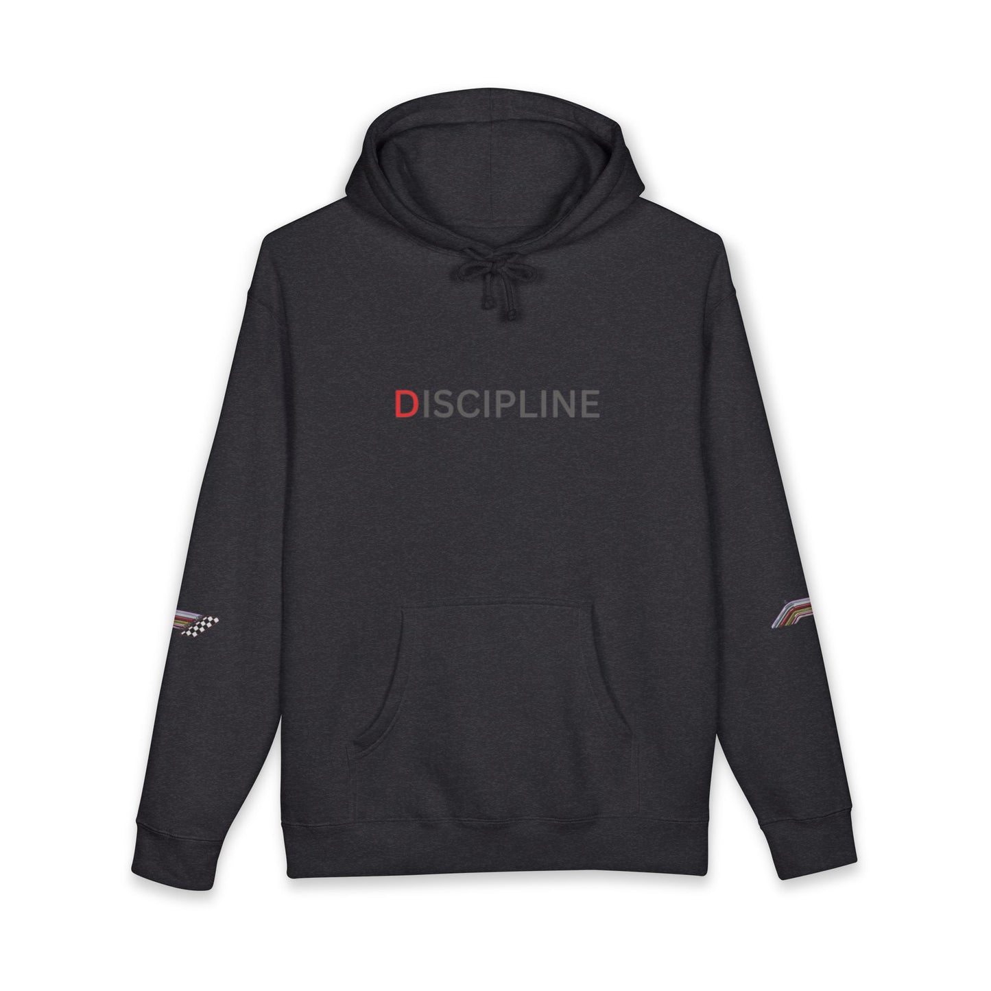 Discipline Hoodie — Minimal Ferrari-Inspired Racing Pullover