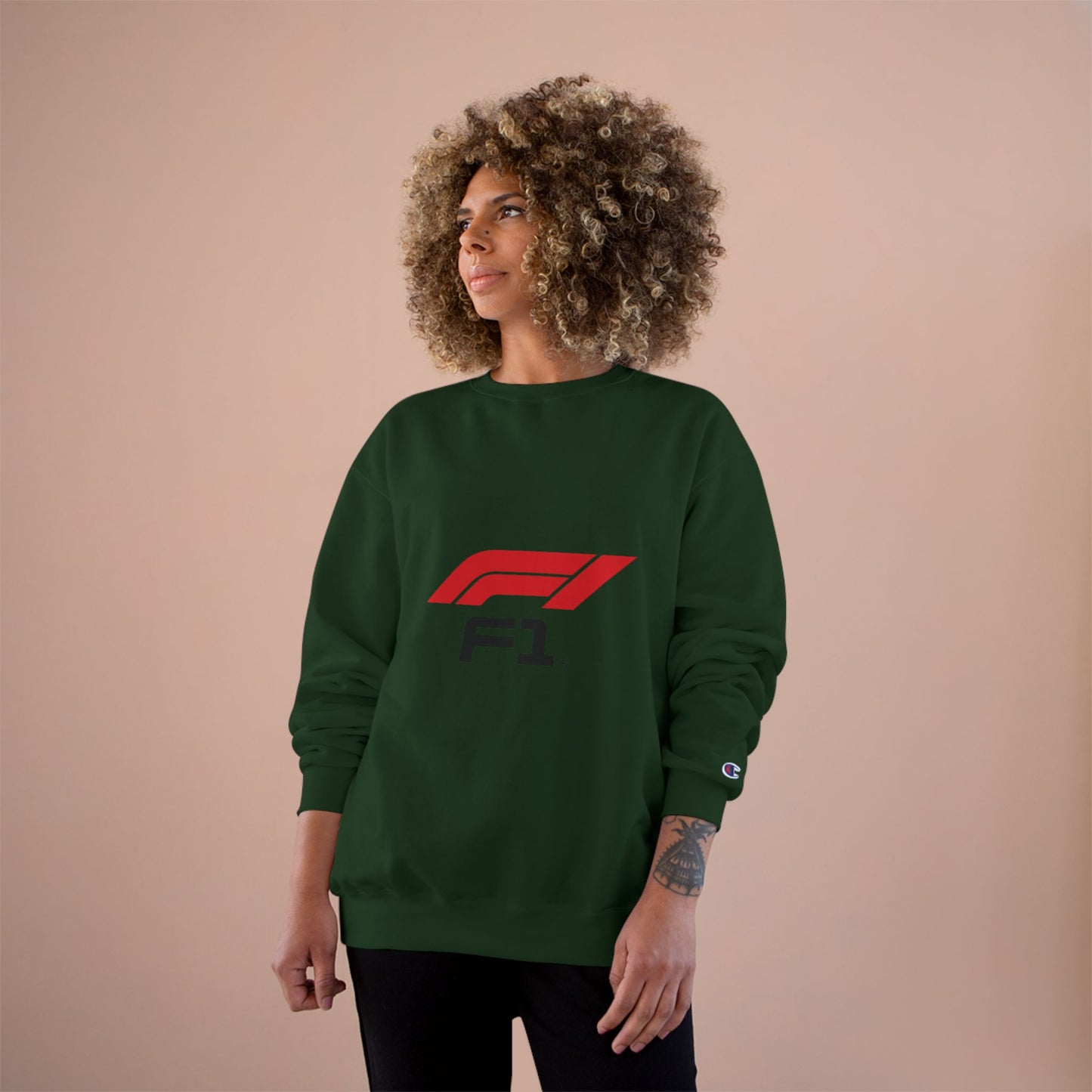 F1 Racing Sweatshirt – Classic Formula 1 Logo Crewneck