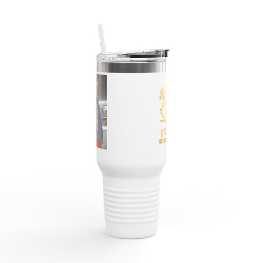 RCB Fan Edition Stainless Steel Travel Mug – 40oz