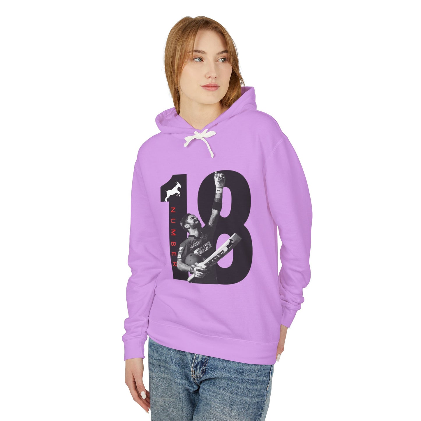 Cricket Legend Virat Kohli 18 Graphic Hoodie