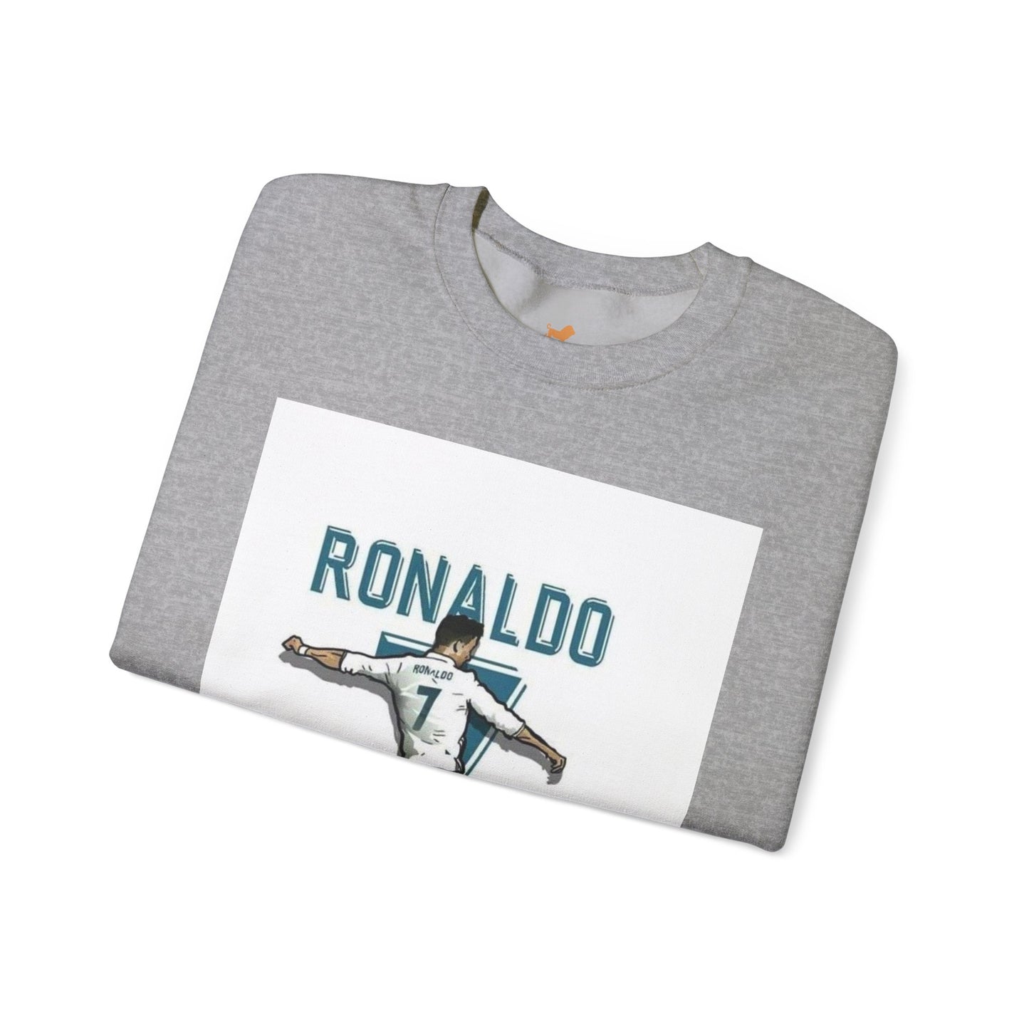 Soccer Player Number 7 Crewneck Sweatshirt — 'Ronaldo' Graphic