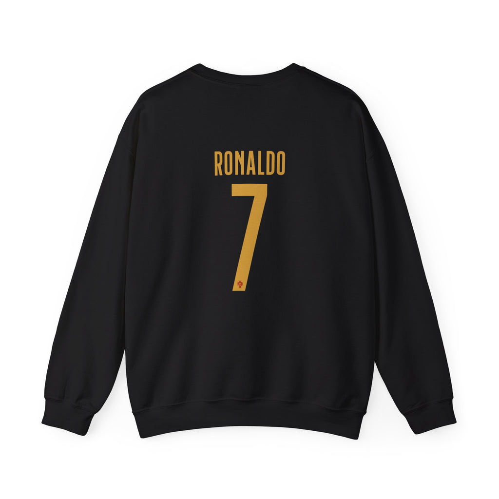 Soccer Player Number 7 Crewneck Sweatshirt — 'Ronaldo' Graphic
