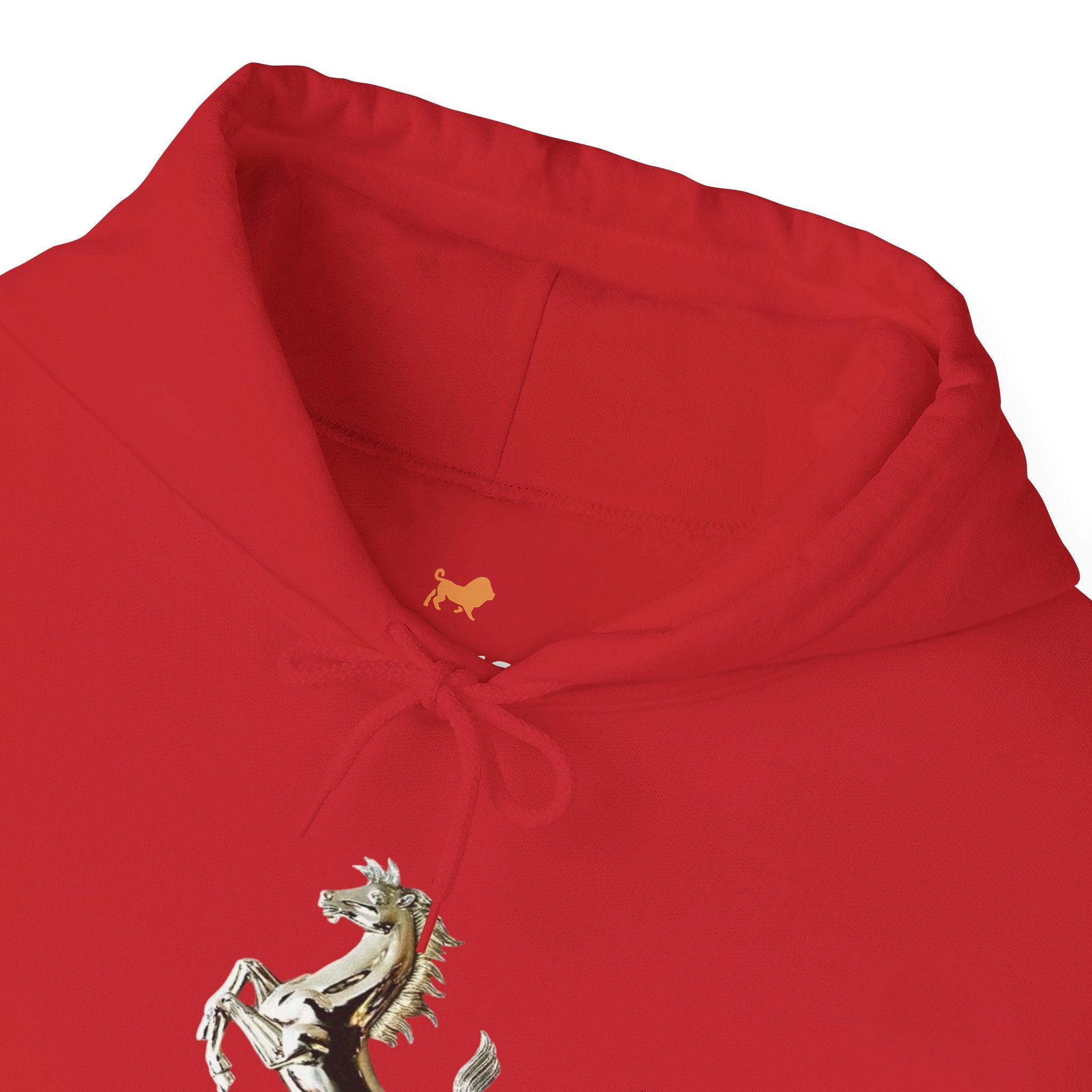 Ferrari Racing Hoodie – Prancing Horse & Ayrton Senna Retro F1 Graphic