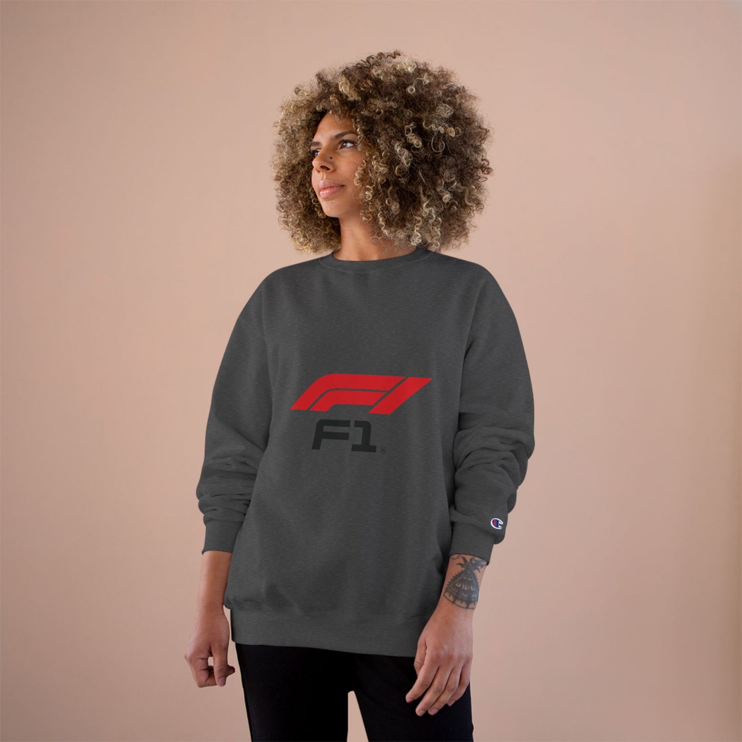 F1 Racing Sweatshirt – Classic Formula 1 Logo Crewneck