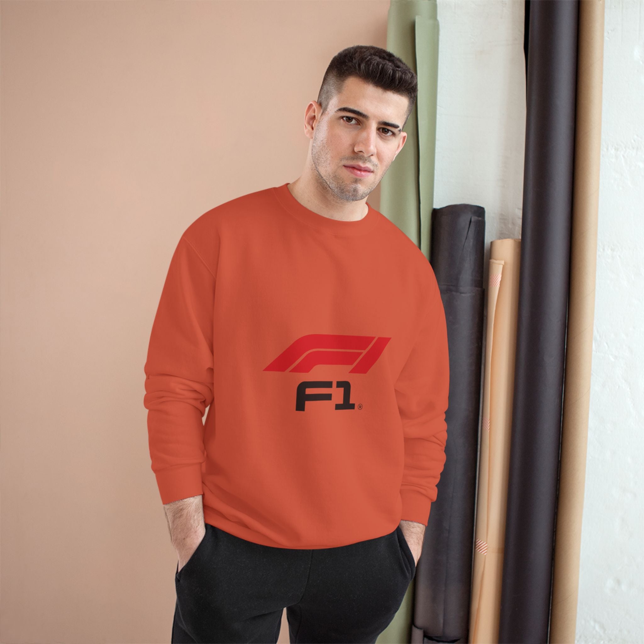 F1 Racing Sweatshirt – Classic Formula 1 Logo Crewneck
