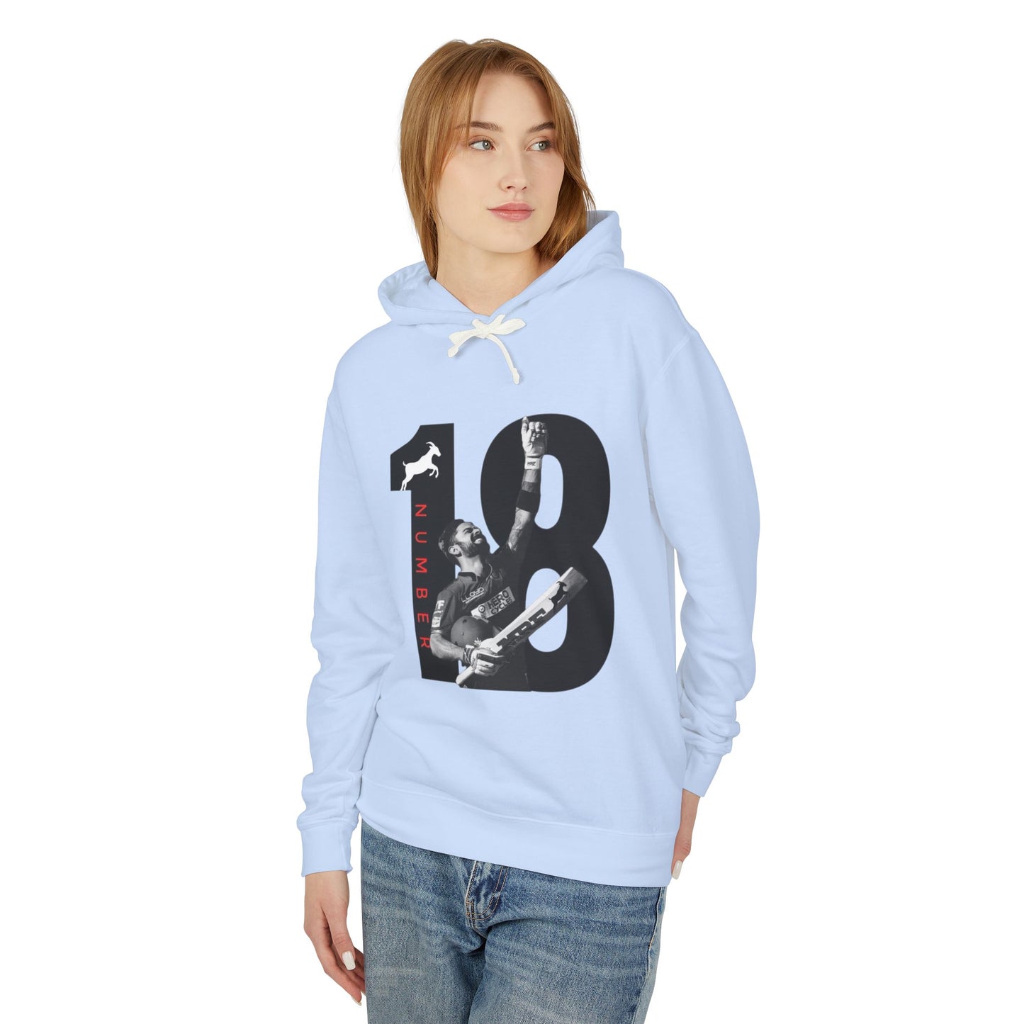 Cricket Legend Virat Kohli 18 Graphic Hoodie
