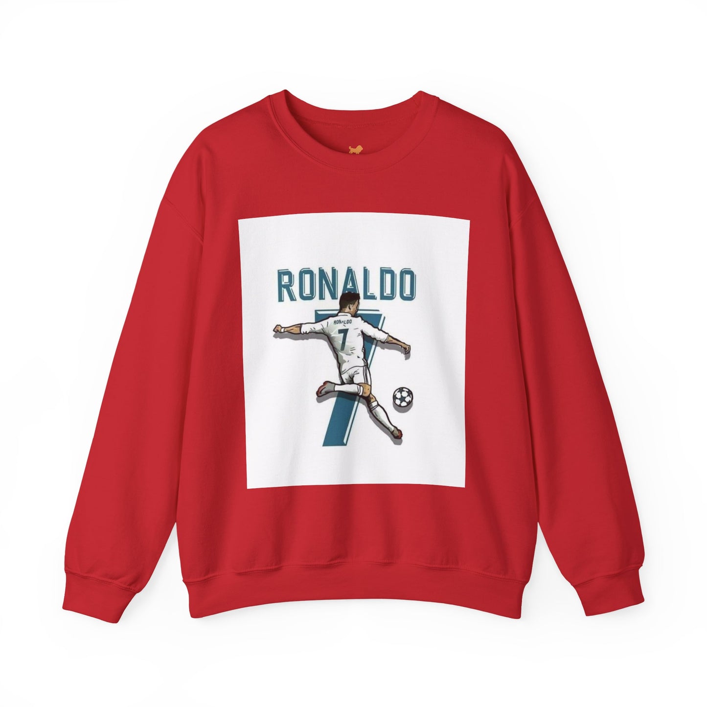 Soccer Player Number 7 Crewneck Sweatshirt — 'Ronaldo' Graphic