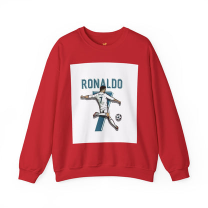 Soccer Player Number 7 Crewneck Sweatshirt — 'Ronaldo' Graphic