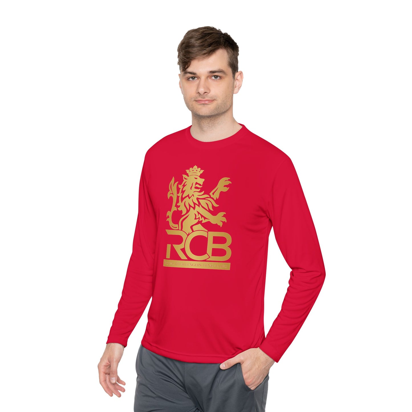 Royal Challengers Bengaluru Gold Emblem Long Sleeve T-shirt