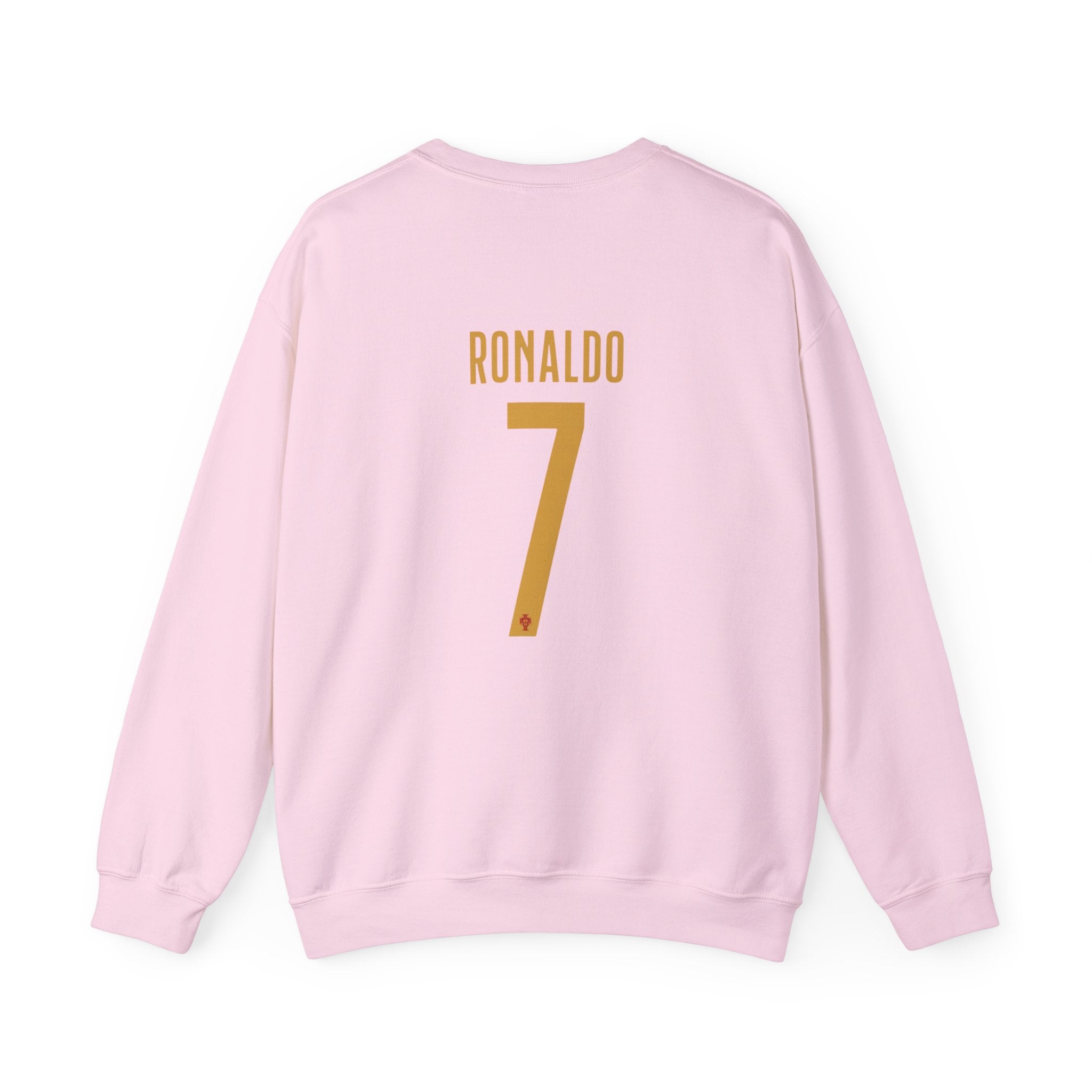 Soccer Player Number 7 Crewneck Sweatshirt — 'Ronaldo' Graphic