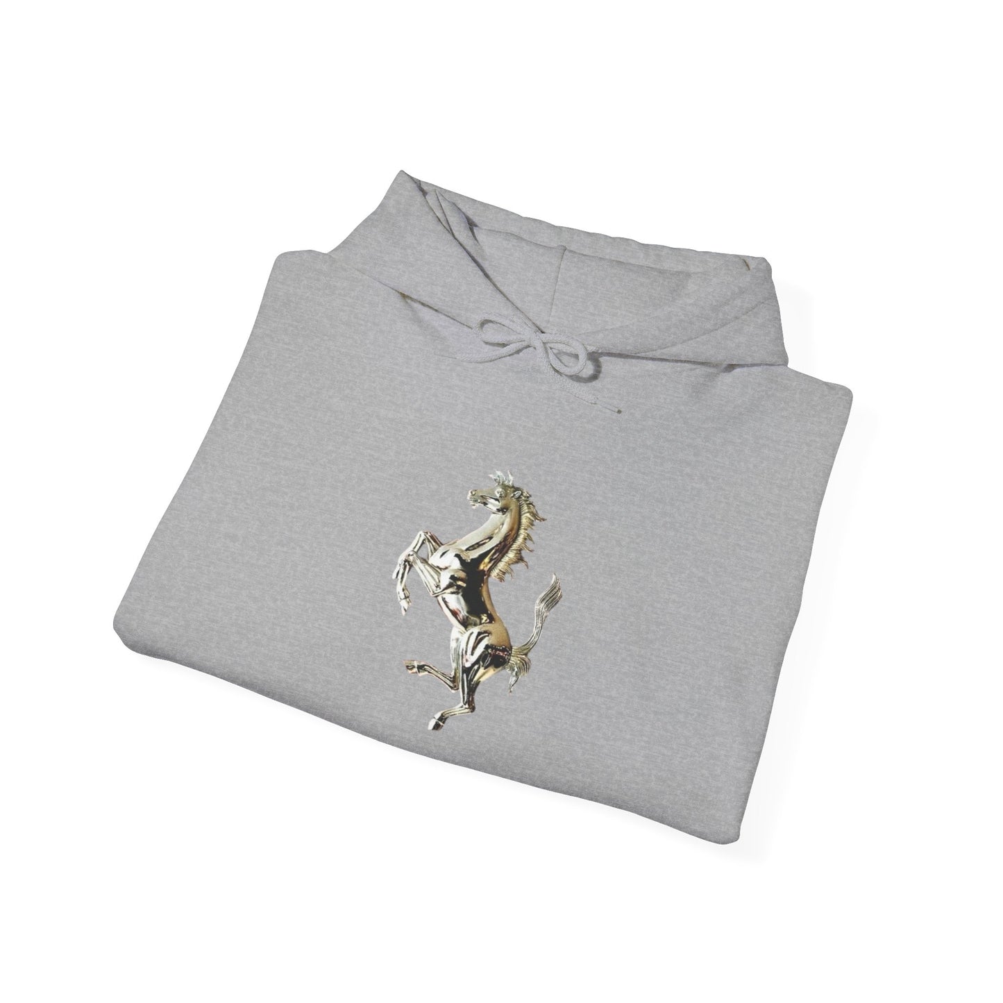 Ferrari Racing Hoodie – Prancing Horse & Ayrton Senna Retro F1 Graphic