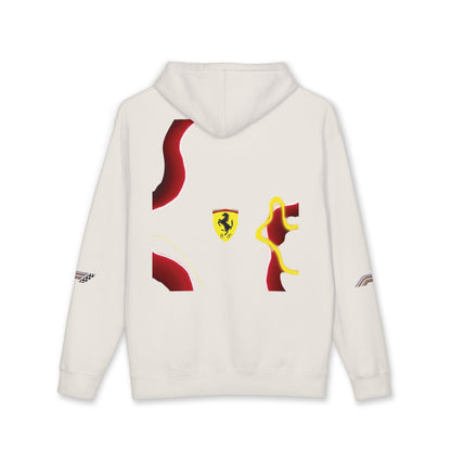 Discipline Hoodie — Minimal Ferrari-Inspired Racing Pullover
