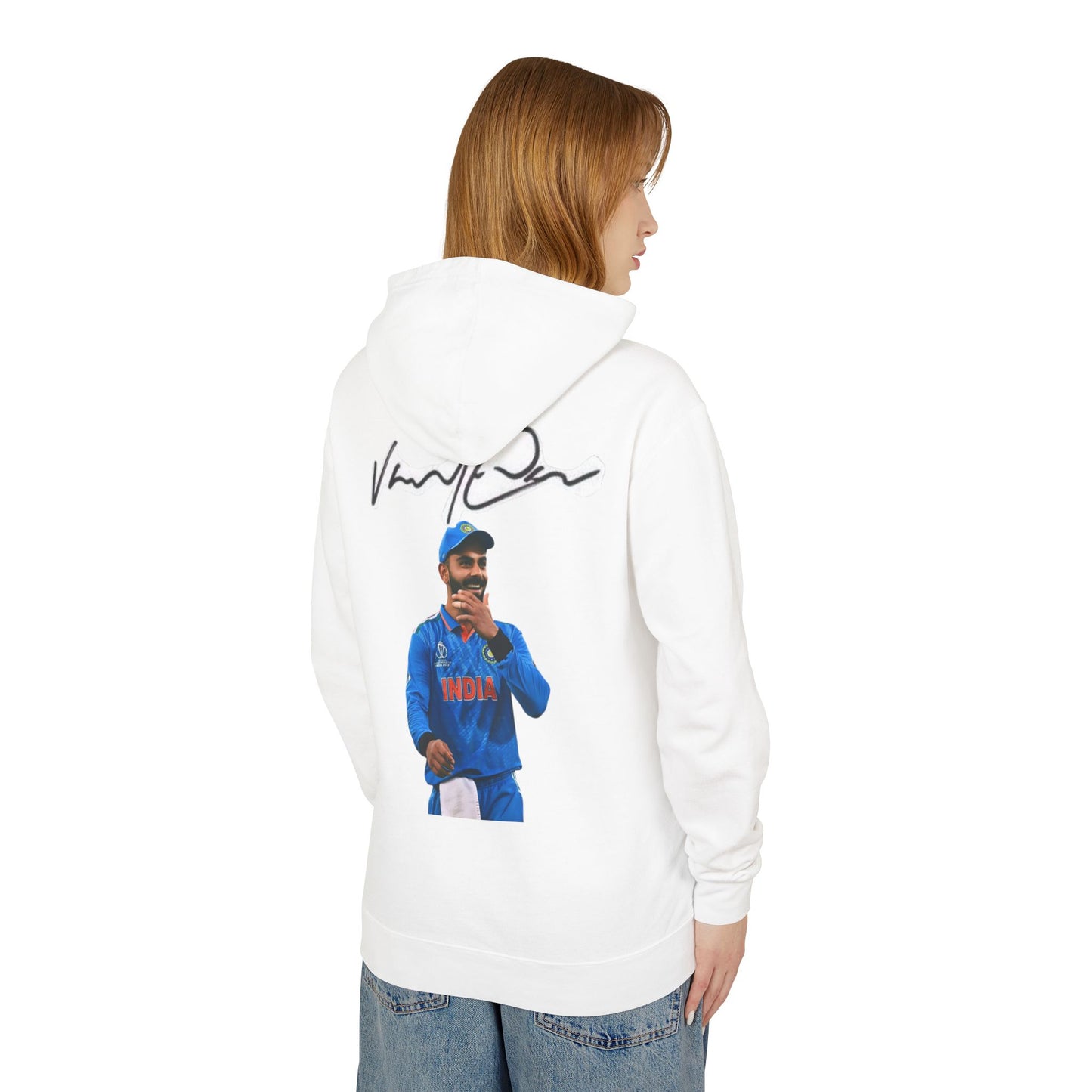 Cricket Legend Virat Kohli 18 Graphic Hoodie