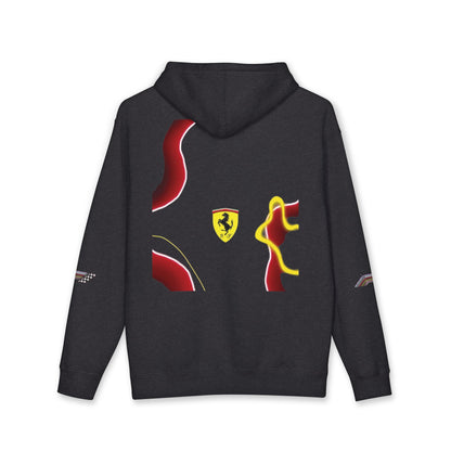 Discipline Hoodie — Minimal Ferrari-Inspired Racing Pullover