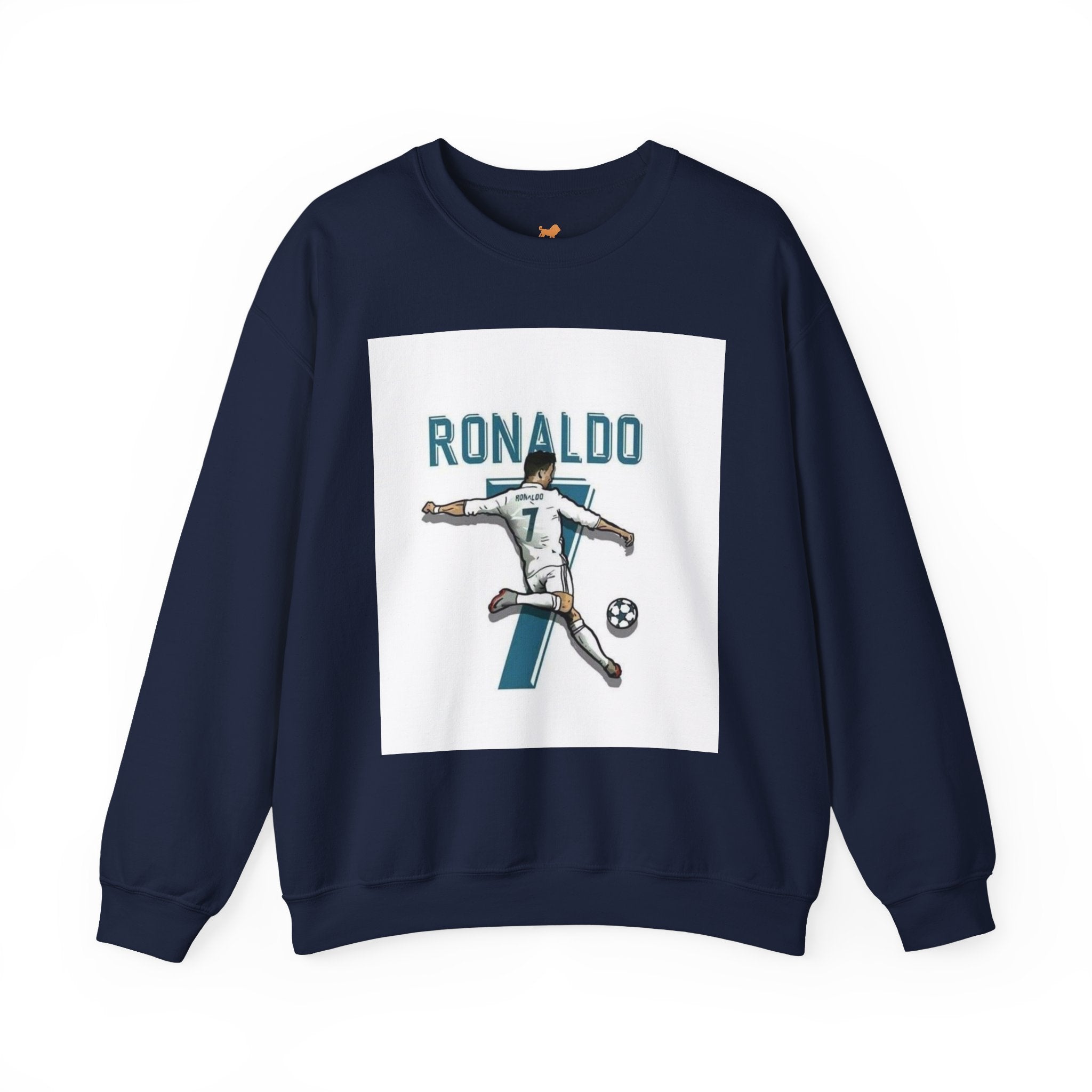 Soccer Player Number 7 Crewneck Sweatshirt — 'Ronaldo' Graphic