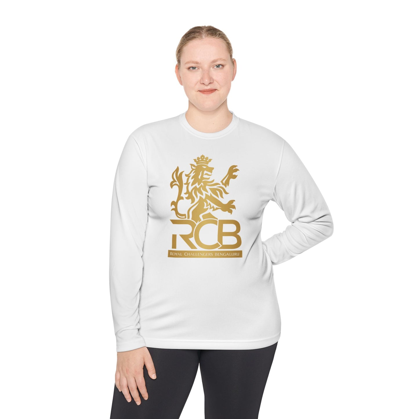 Royal Challengers Bengaluru Gold Emblem Long Sleeve T-shirt