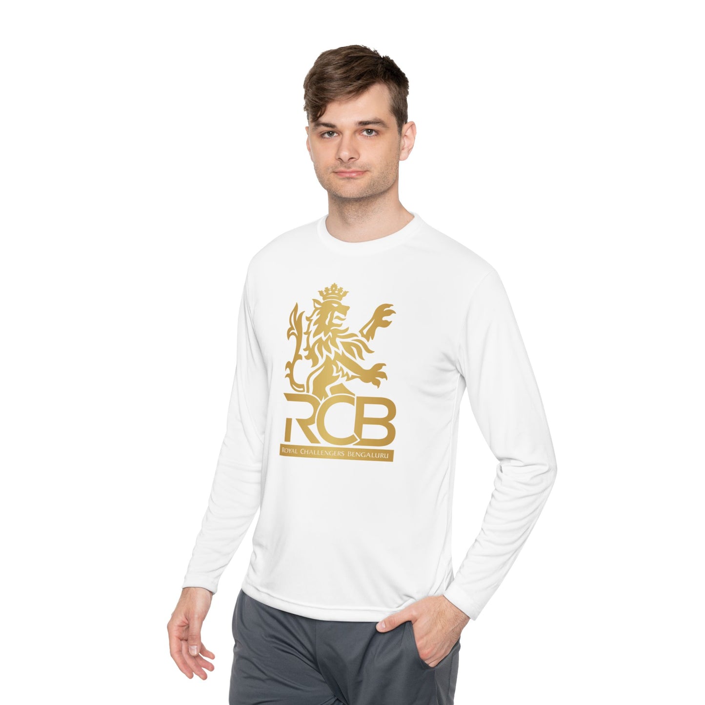 Royal Challengers Bengaluru Gold Emblem Long Sleeve T-shirt