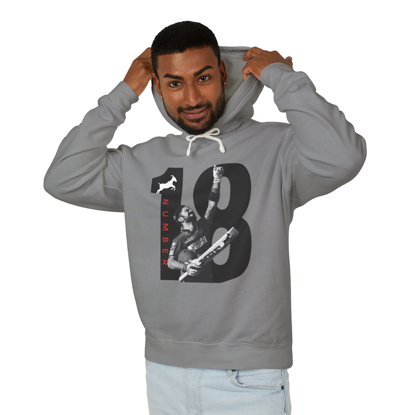 Cricket Legend Virat Kohli 18 Graphic Hoodie