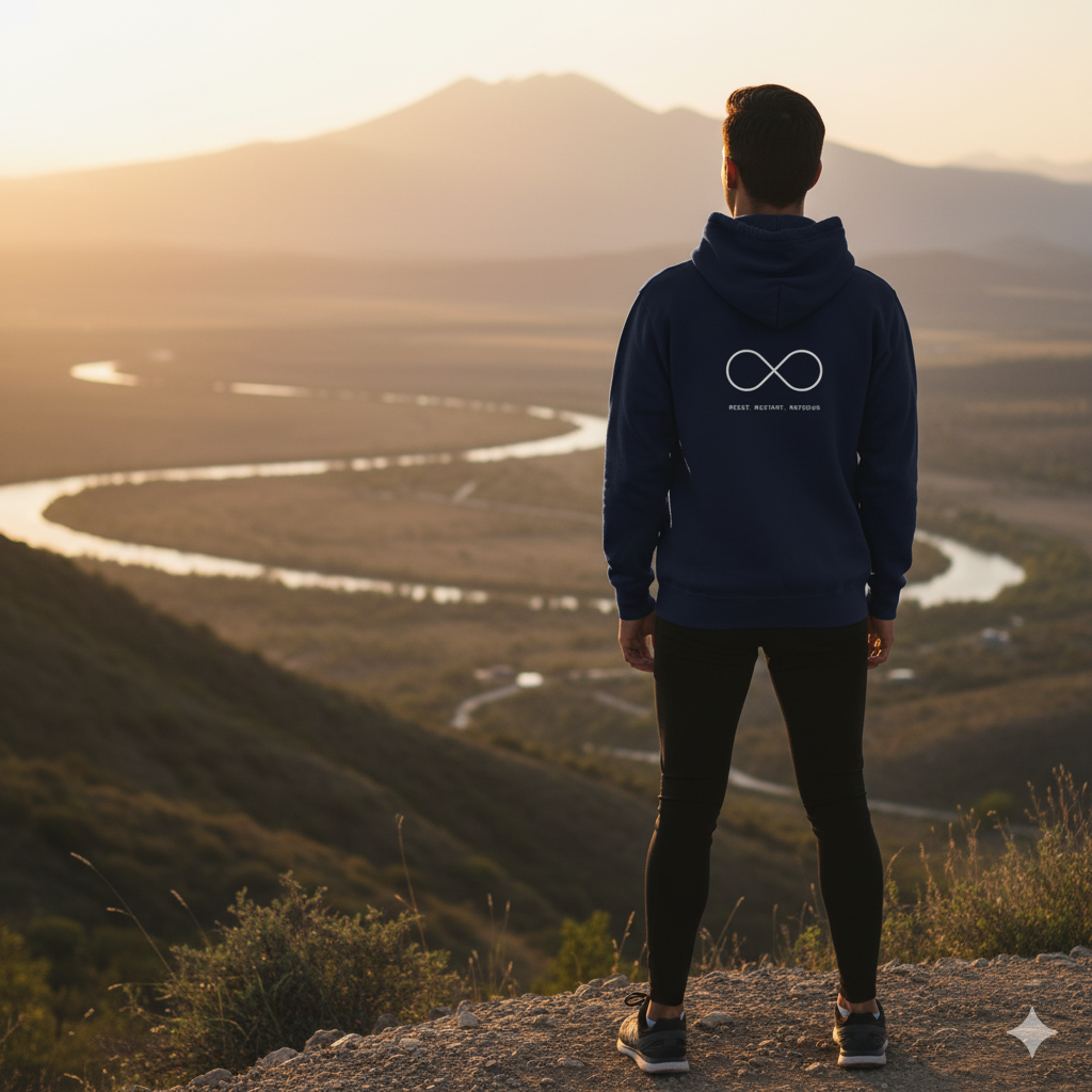 Motivational Zip Hoodie — "Sweat Now Shine Later" Fitness Full-Zip