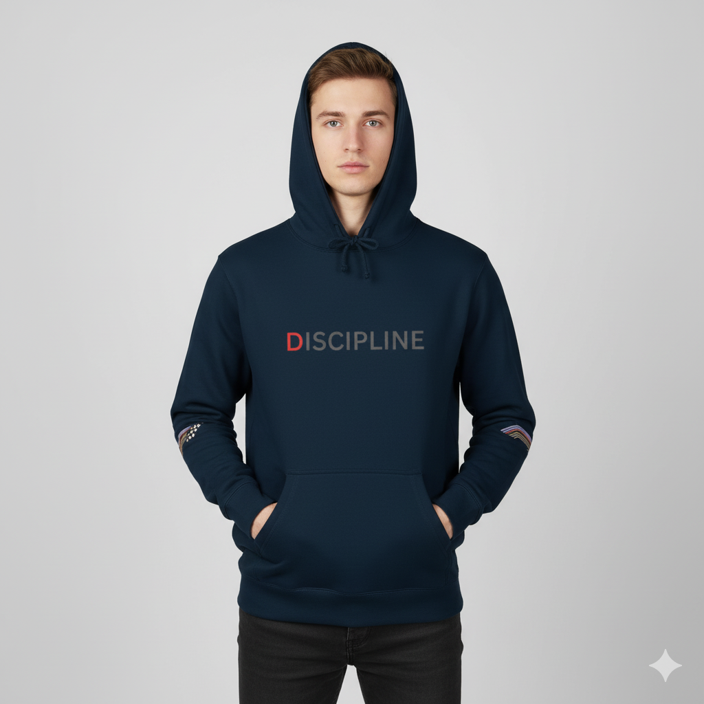 Discipline Hoodie — Minimal Ferrari-Inspired Racing Pullover