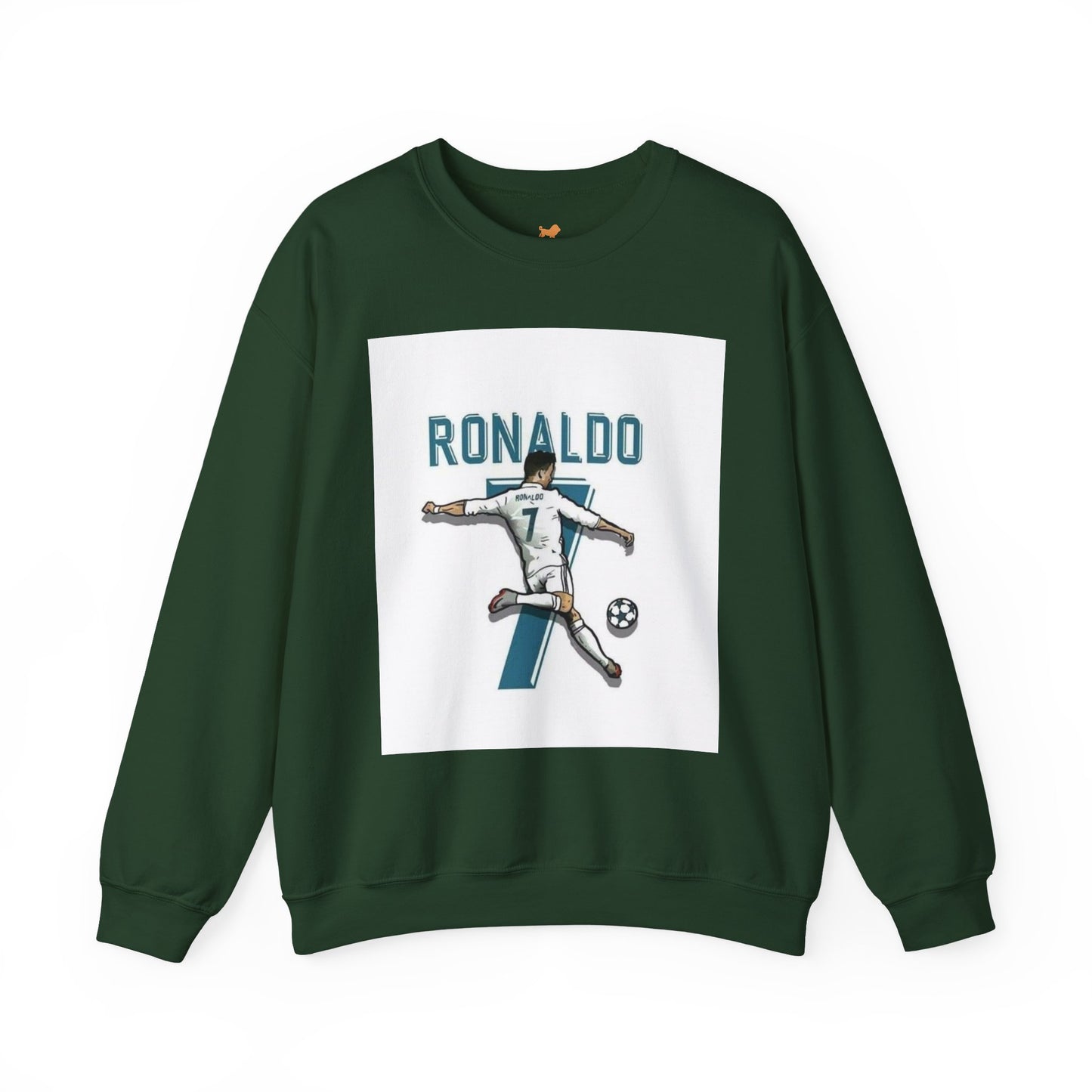 Soccer Player Number 7 Crewneck Sweatshirt — 'Ronaldo' Graphic