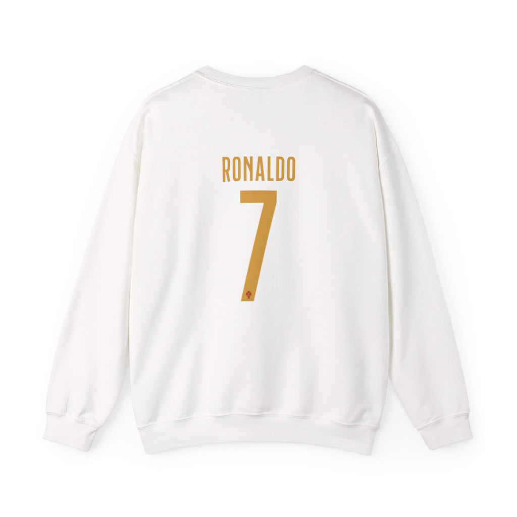 Soccer Player Number 7 Crewneck Sweatshirt — 'Ronaldo' Graphic