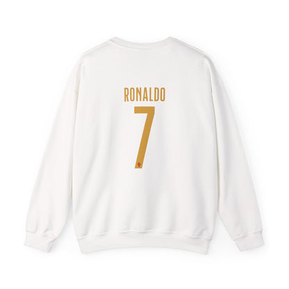 Soccer Player Number 7 Crewneck Sweatshirt — 'Ronaldo' Graphic