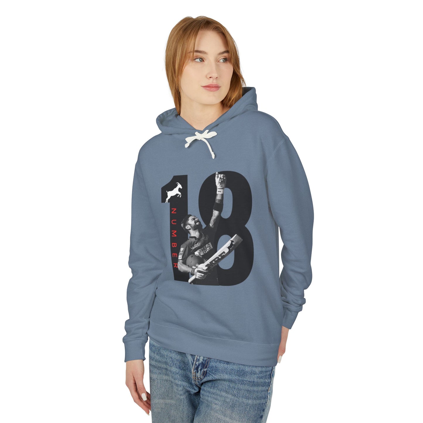 Cricket Legend Virat Kohli 18 Graphic Hoodie